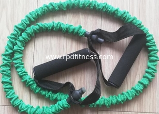 China Exercise Emulsion 1500mm 35LBS Gym Equipment Elastic Ropes supplier