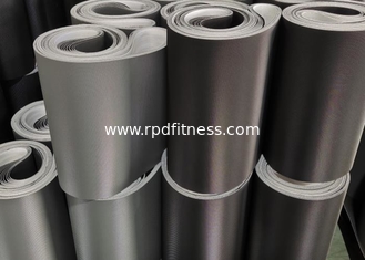 China Diamond Black Pattern Commercial Treadmill Belts 2.5mm For Gym Clubs supplier