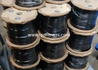 China Nylon Coated Steel Wire Rope 3/16'' Outer Diameter For Gym Equipment supplier