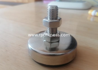 China Weight Machine Pin Adjustable Foot Pad For Gym Home Equipment supplier
