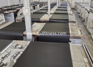 China Gym Clubs Commercial Treadmill Replacement Belt Black Colour 560mm X 2.5mm supplier