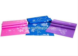 China Easy Maintenance Gym Yoga Mats Colour Customized With Durable Sided Textured Surfaces supplier