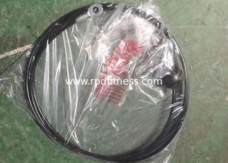 China 6mm Outer Diameter Nylon Coated Wire Rope Fitness Clubs Gym Steel Cable supplier