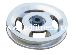 Alloy Material Multi Gym Pulley Wheels , Fitness Equipment Parts Color Optional supplier
