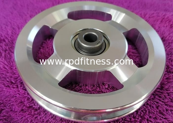 4.5 Inch Multifunction Fitness Equipment Steel Cable Pulley Wheels For Health Clubs supplier