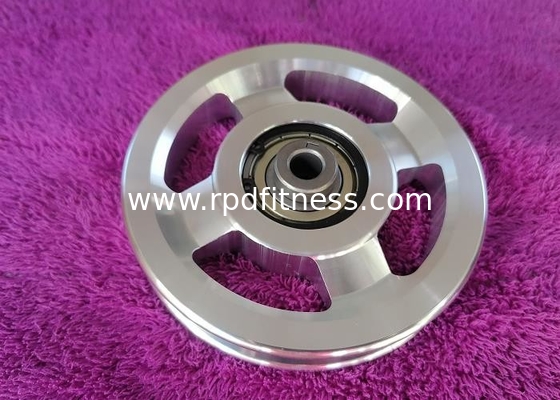 Gym 89mm 114mm Wire Rope Pulley Wheels Polished supplier