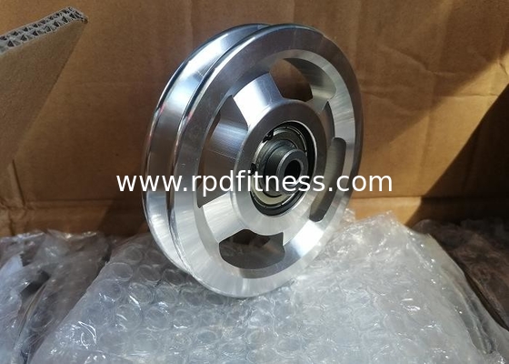 Alloy Material Multi Gym Pulley Wheels , Fitness Equipment Parts Color Optional supplier