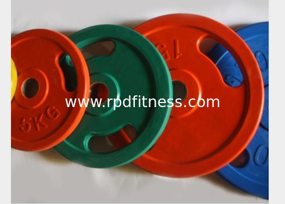 Popular CPU Barbell Weight Plates Gym Accessories 45 LB Weight Plates supplier