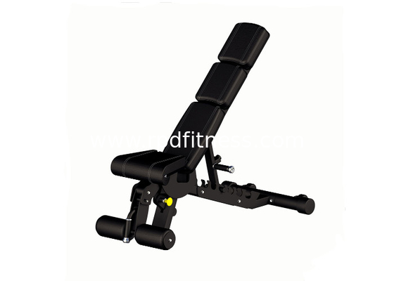 Black Leather Multi Functional Weight Lifting Benches For Weight Training supplier
