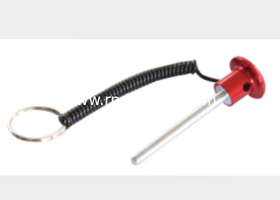 Small Red Colour Cap of  Alloy Weight Machine Pins / Gym Equipment Weight Pins supplier