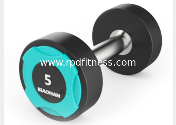Popular Gym Fitness Dumbbell America Captain Design With PU / Steel Material supplier