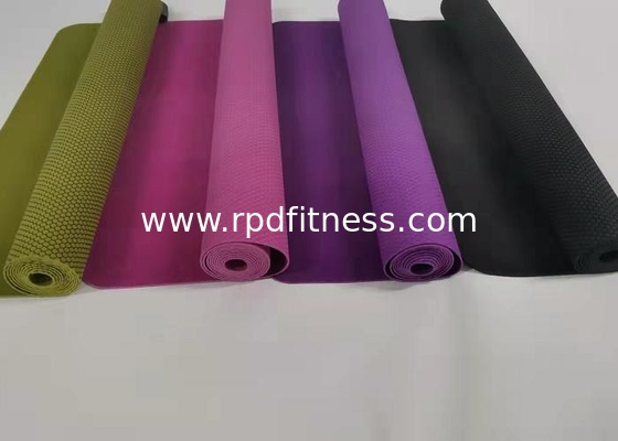100% Environmental Dots Shape Rubber Non Slip Fitness Mat Durable Sided Texture supplier