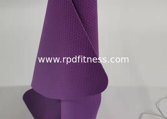 Dots Shape Rubber Material Gym Yoga Mats , Anti Slip Exercise Mat supplier