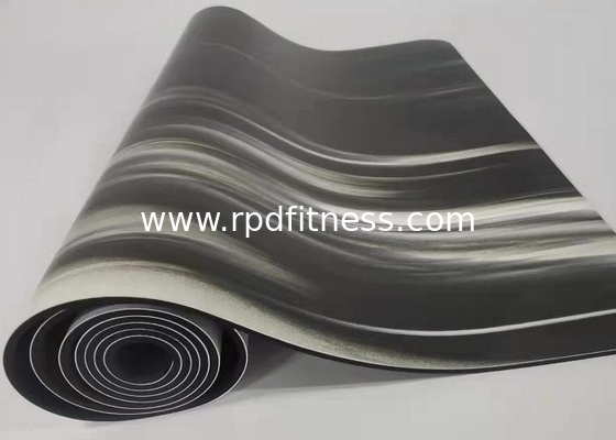 SGS Sided Texture Thick 6mm Gym Yoga Mats Printed PU Yoga Mats supplier