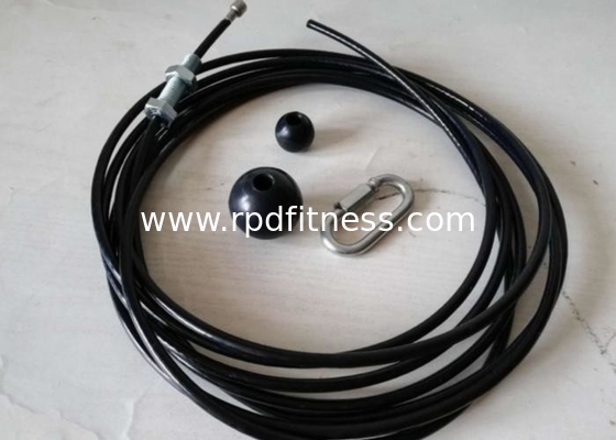 6mm Outer Diameter Nylon Coated Wire Rope,Fitness Clubs Gym Steel Cable supplier