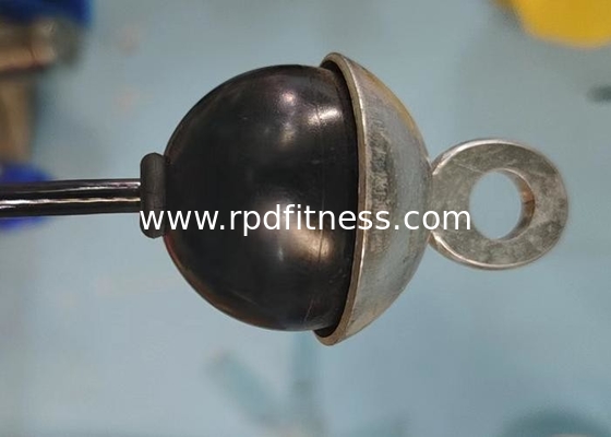 RAPID Gym Equipment Parts , Black Plastic Wire Rope For Gym Equipment supplier
