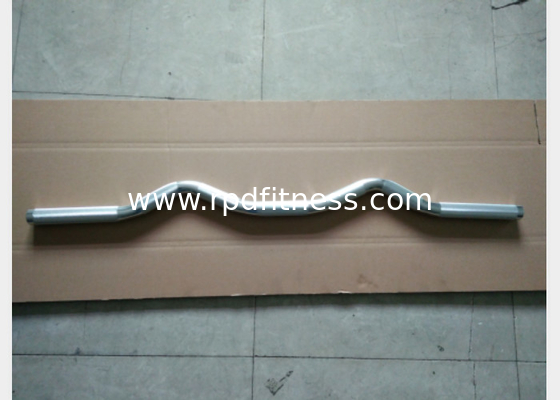 35mm Diameter Gym Equipment Accessories Alloy Bent Pipe Weight Bars For Pushing / Pulling supplier